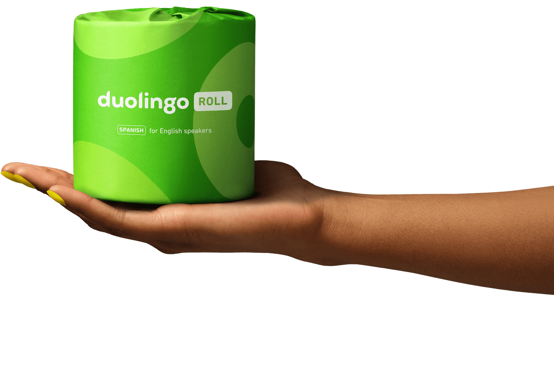 DuoLingo toilet paper